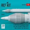 RESKIT RS48-0558 S-25-O air-to-ground rocket (2 pcs) (3D Printed) 1/48